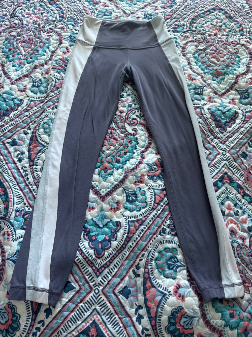 Athleta Light Purple, Blue, White Legging - XXS